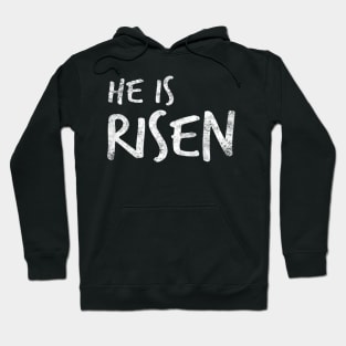 He Is Risen Cool Inspirational Easter Christian Hoodie